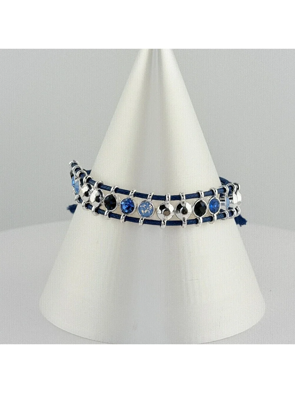 Bomb Party Single Stack Bracelet - on Silver Plating #196
